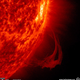 Illustration for article titled The Sun Emits a Plasma Arc So Big You Could Fit 25 Earths Beneath It